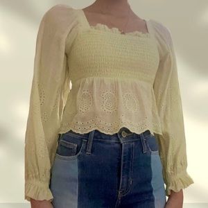 American eagle spring blouse